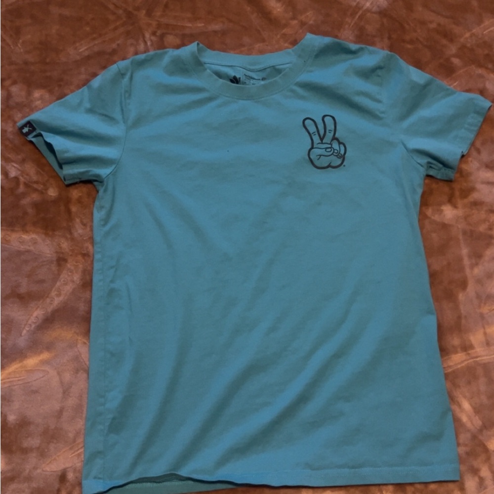 Kids Teal Graphic T-Shirt